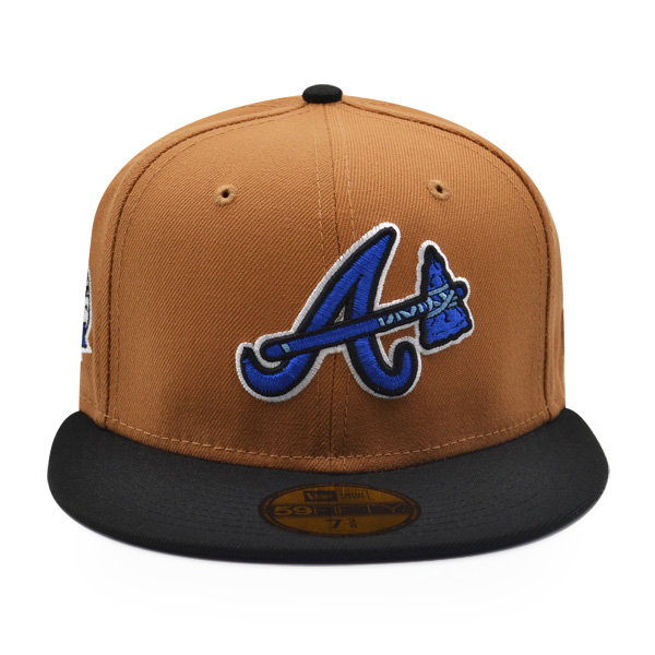 New Era Atlanta Braves Bronze/Blackberry 2017 Inaugural Season 59FIFTY Fitted Hat
