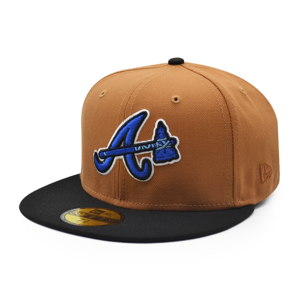 New Era Atlanta Braves Bronze/Blackberry 2017 Inaugural Season 59FIFTY Fitted Hat
