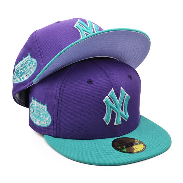 New Era New York Yankees Purple/Teal 2008 All-Star Game 59FIFTY Fitted Hat