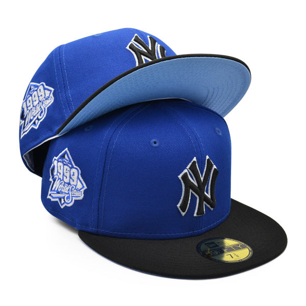 New Era New York Yankees Royal/Black 1999 World Series Sky Bottom 59FIFTY Fitted Hat