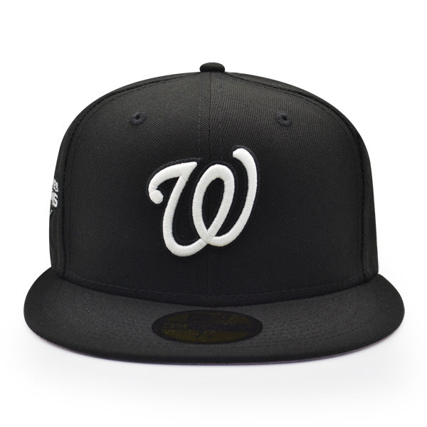 New Era Washington Nationals Black/White Glow 2019 World Series 59FIFTY Fitted Hat