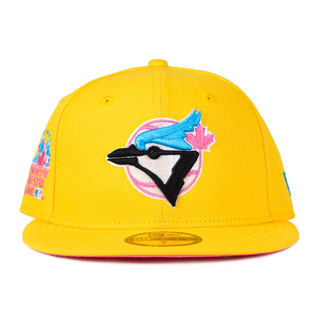 New Era Toronto Blue Jays 'Starlight' Yellow/Pink 59FIFTY Fitted Hat