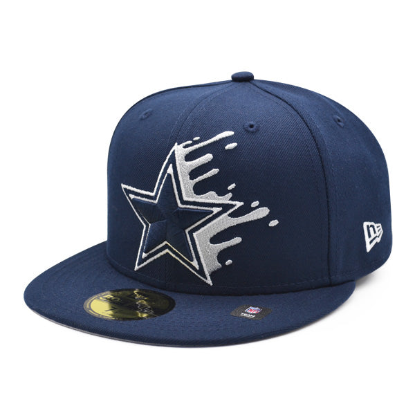 New Era Dallas Cowboys Navy Splatter 59FIFTY Fitted Hat