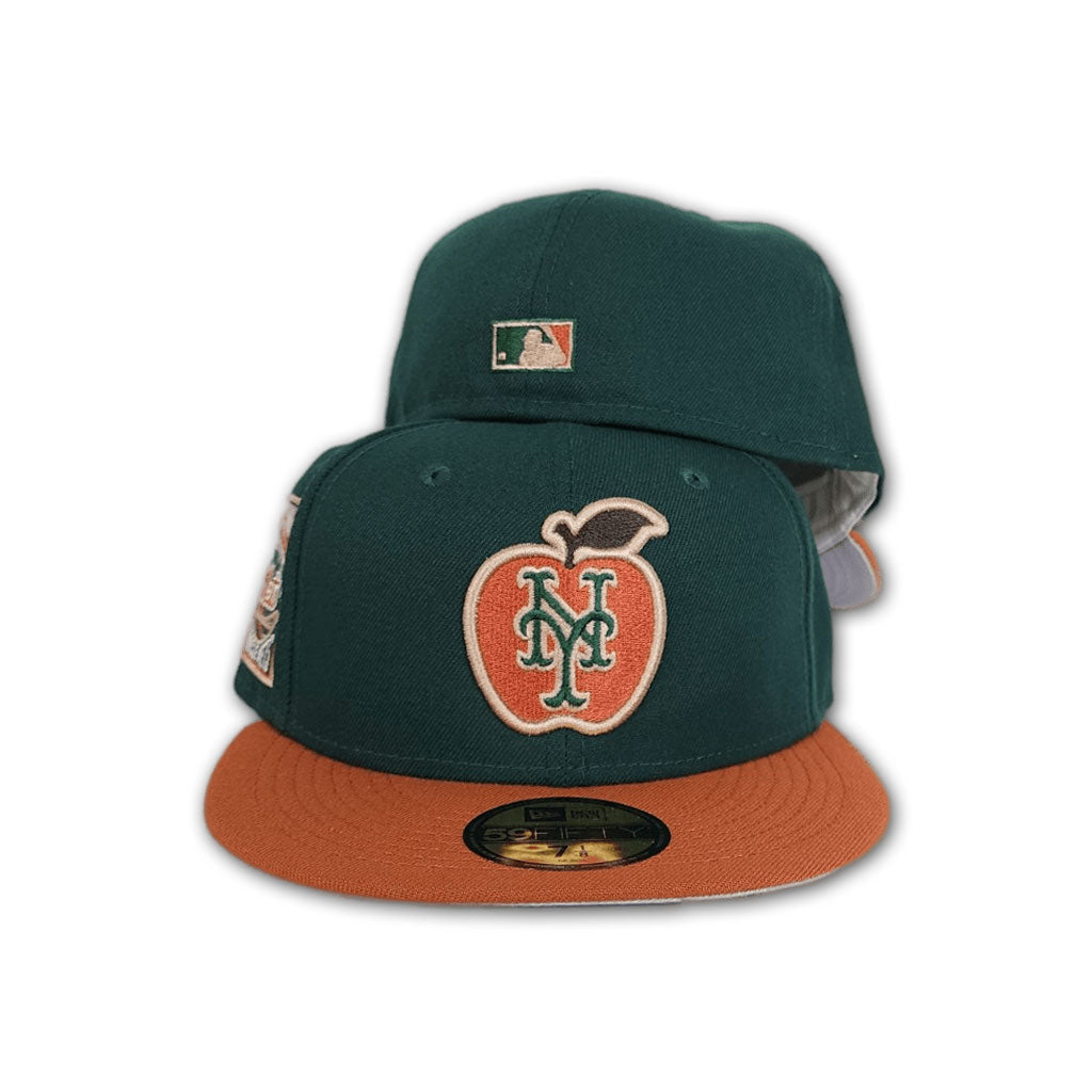 New Era New York Mets Dark Green/Rust 25th Anniversary 59FIFTY Fitted Hat