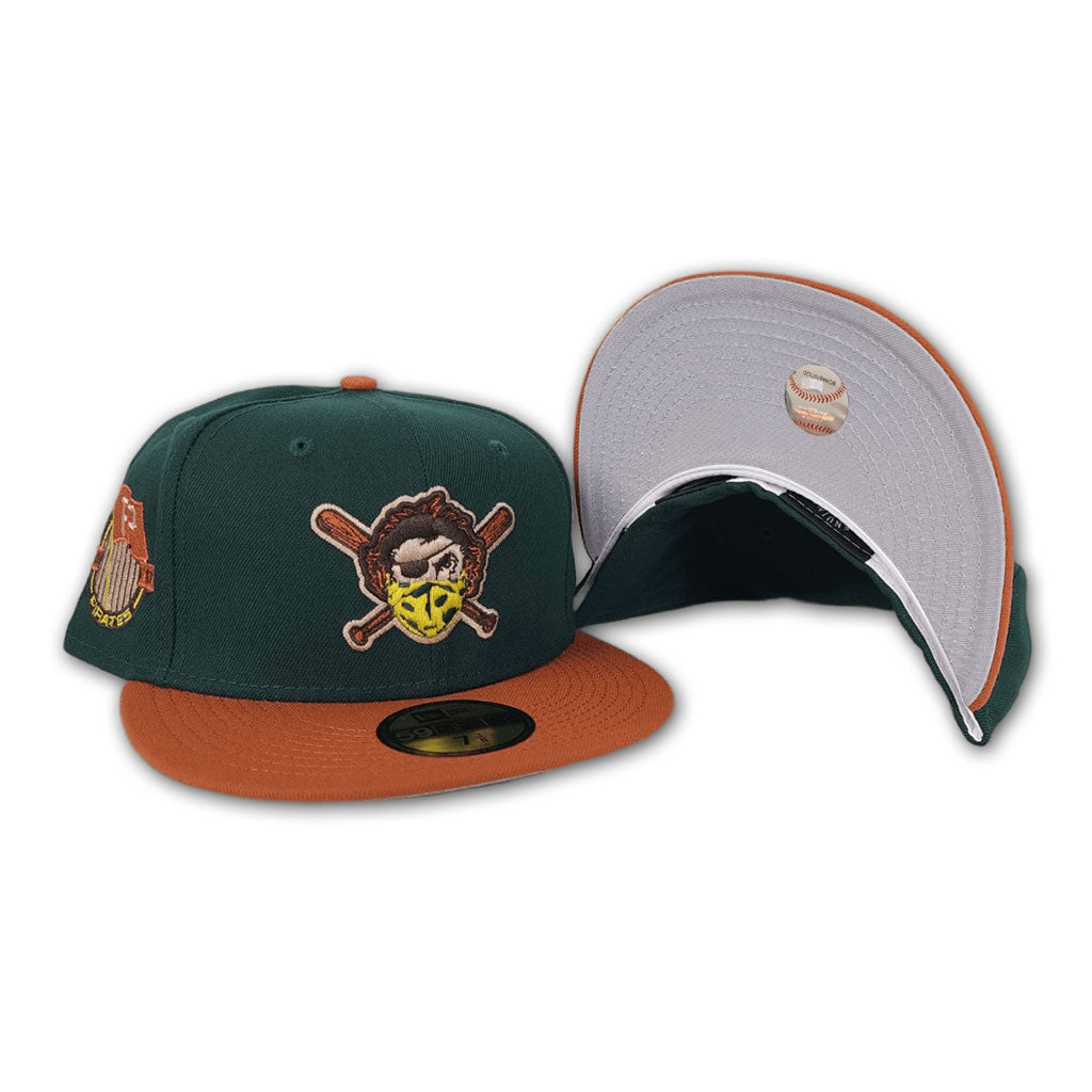 New Era Pittsburgh Pirates Dark Green/Rust 59FIFTY Fitted Hat