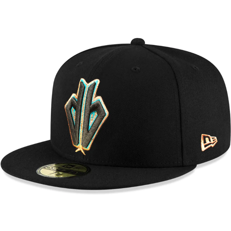 New Era Arizona Diamondbacks Black/Copper/Teal Throwback 59FIFTY Fitted Hat