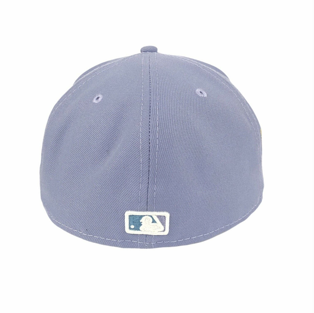 New Era Los Angeles Dodgers Lavender World Series Icy Undervisor 59FIFTY Fitted Hat
