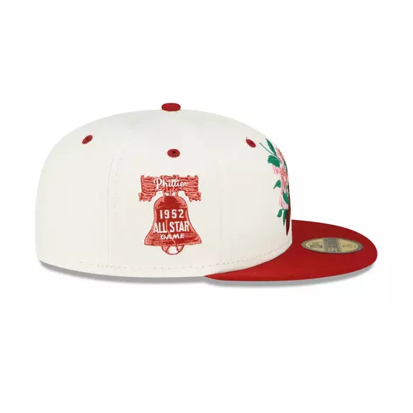 New Era x Hibbett Philadelphia Phillies Cherrywood Flowers 59FIFTY Fit