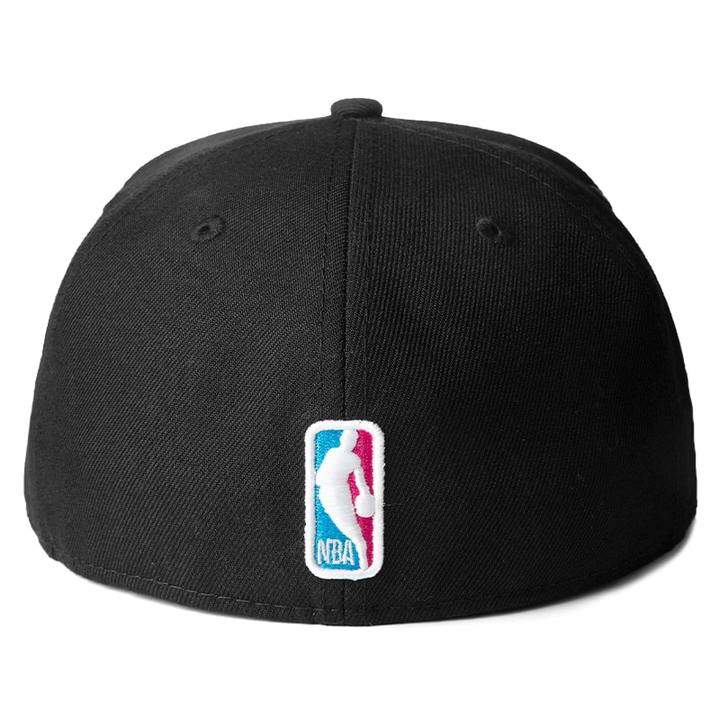 New Era Miami Heat Black/Pink Script 59FIFTY Fitted Hat