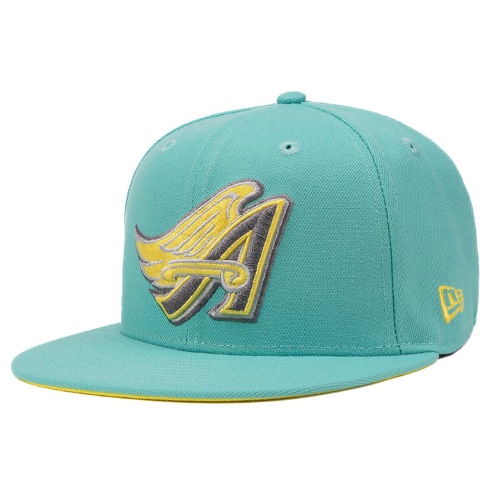 New Era Anaheim Angels 'Mint Volt' 59FIFTY Fitted Hat