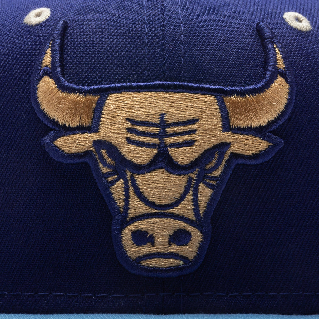 New Era x Feature Chicago Bulls Navy/Sky/Tan 2023 59FIFTY Fitted Hat