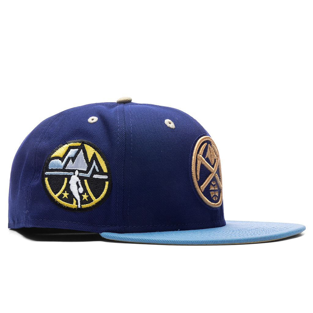 New Era x Feature Denver Nuggets Navy/Sky/Tan 2023 59FIFTY Fitted Hat