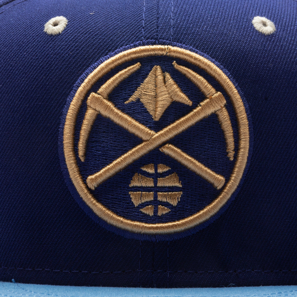 New Era x Feature Denver Nuggets Navy/Sky/Tan 2023 59FIFTY Fitted Hat