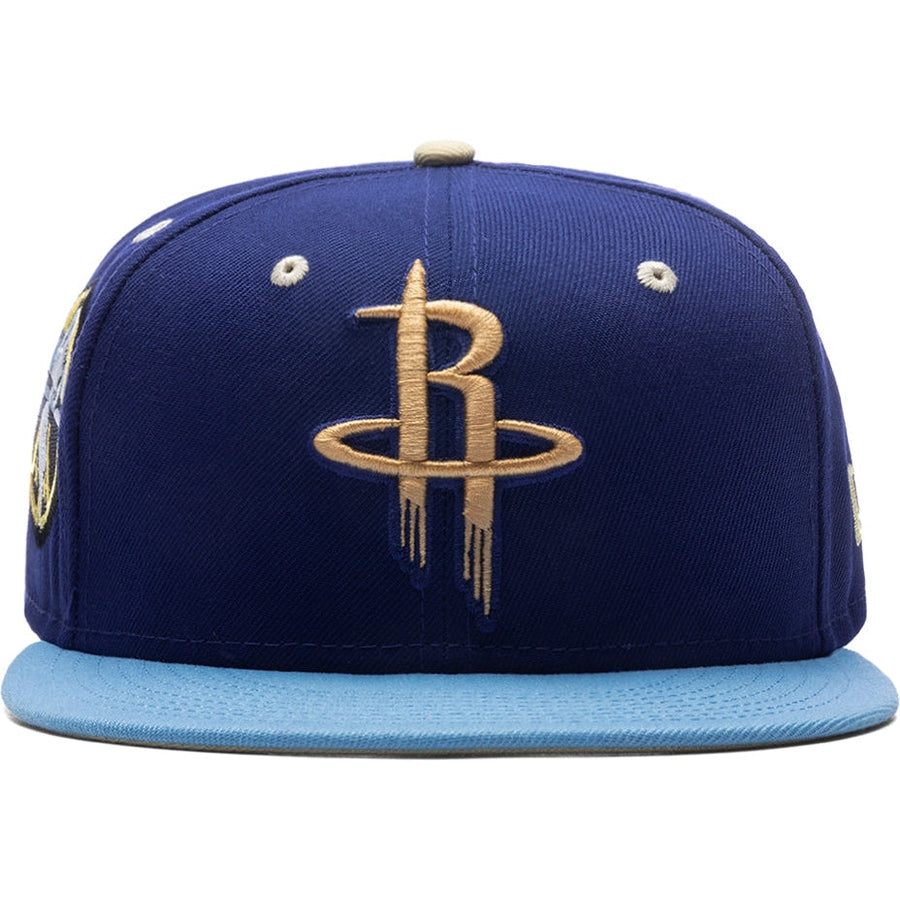 New Era x Feature Houston Rockets Navy/Sky/Tan 2023 59FIFTY Fitted Hat