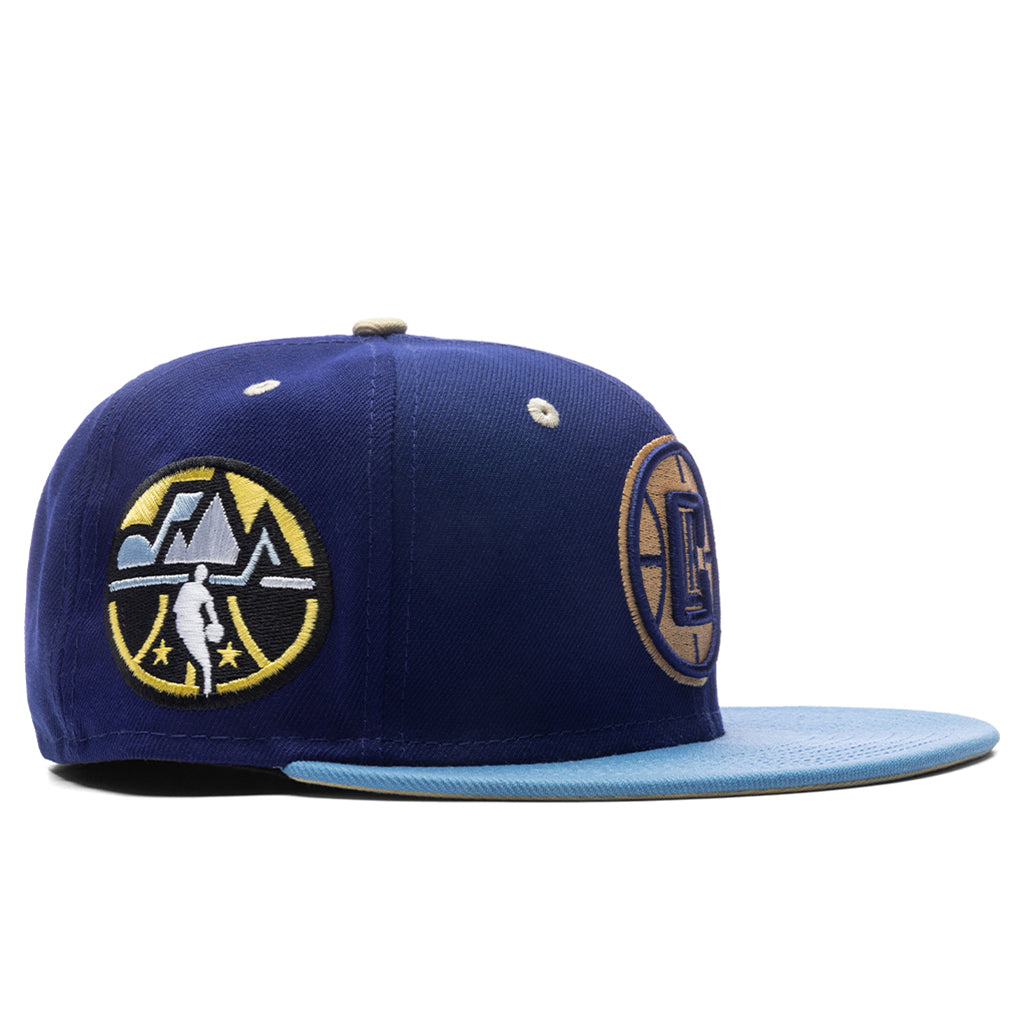 New Era x Feature Los Angeles Clippers Navy/Sky/Tan 2023 59FIFTY Fitted Hat