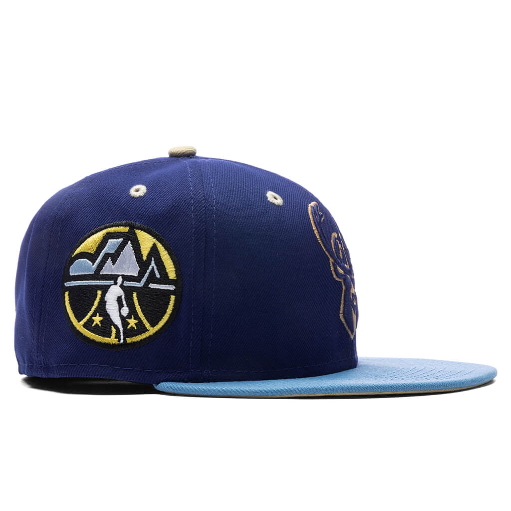 New Era x Feature Milwaukee Bucks Navy/Sky/Tan 2023 59FIFTY Fitted Hat