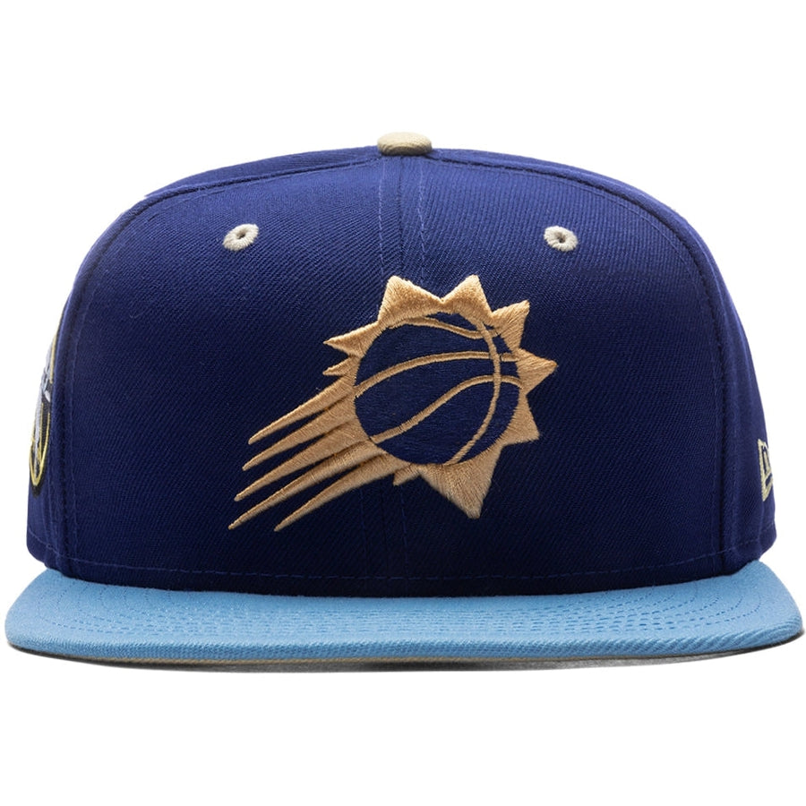 New Era x Feature Phoenix Suns Navy/Sky/Tan 2023 59FIFTY Fitted Hat