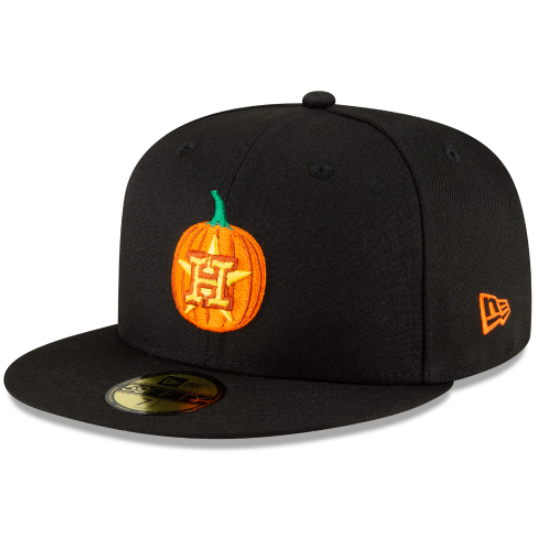 New Era Houston Astros Carved Pumpkins 59Fifty Fitted Hat