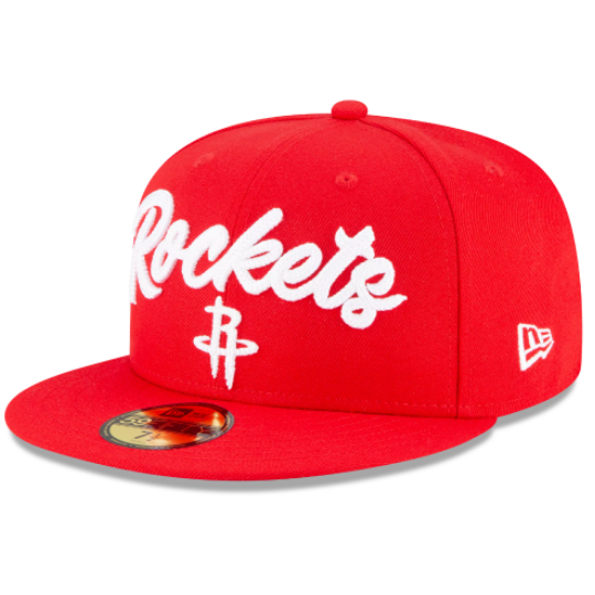 New Era Houston Rockets NBA Draft Alternate 59Fifty Fitted Hat