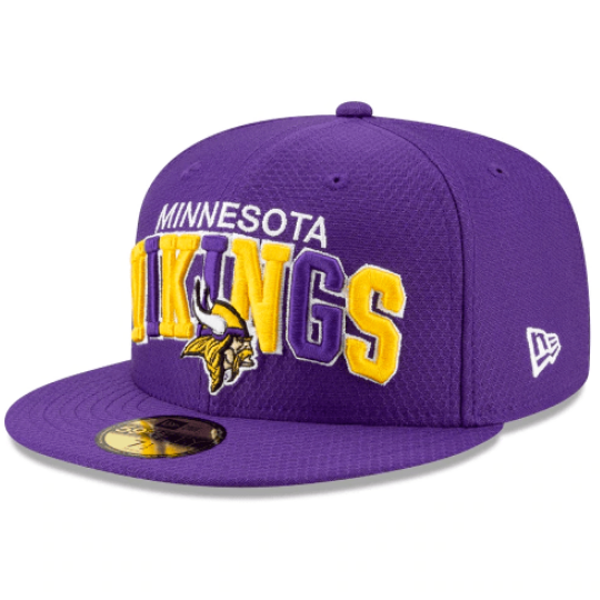 New Era Minnesota Vikings NFL Sideline Colorway 59FIFTY Fitted Hat