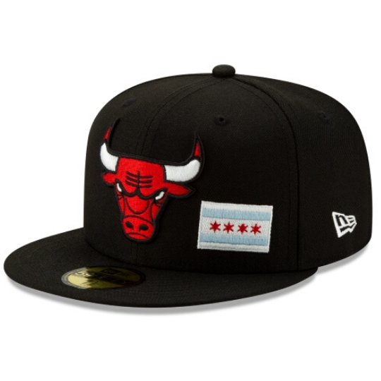 New Era Chicago Bulls Team Describe 59fifty Fitted Hat