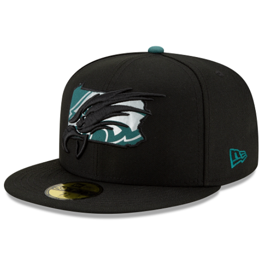 New Era Philadelphia Eagles State Logo Reflect Fitted Hat