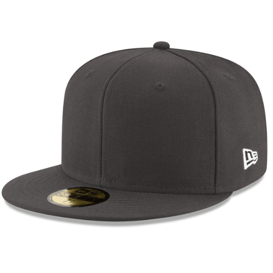 New Era Blank Gray 59Fifty Fitted Hat