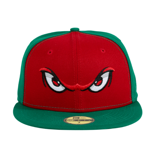 New Era Raphael Ninja Turtle Red Lake Elsinore 59FIFTY Fitted Hat