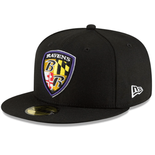 New Era Baltimore Ravens Omaha 59Fifty Fitted Hat
