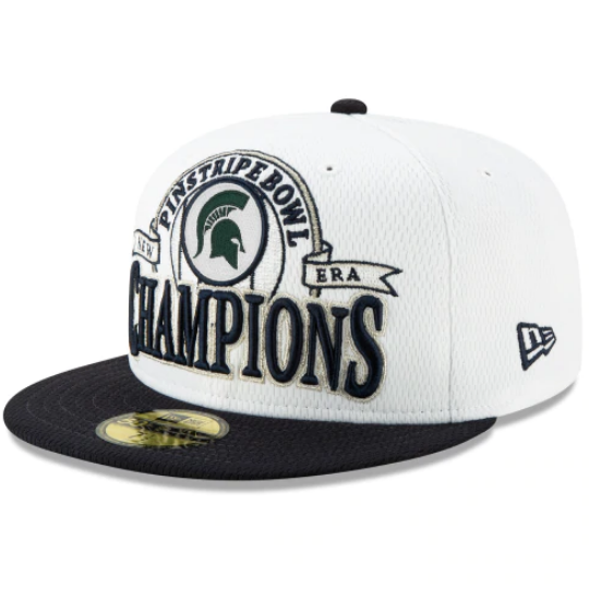 New Era Michigan State Spartans Pinstripe Bowl Fitted Hat