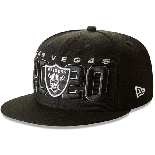 New Era Las Vegas Raiders 2020 NFL Draftee 59FIFTY Fitted Hat