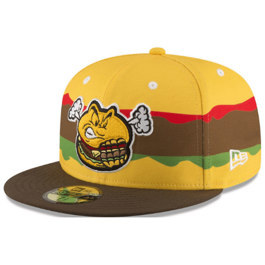 New Era  Hartford Yard Goats Burger AC 59Fifty Fitted Hat