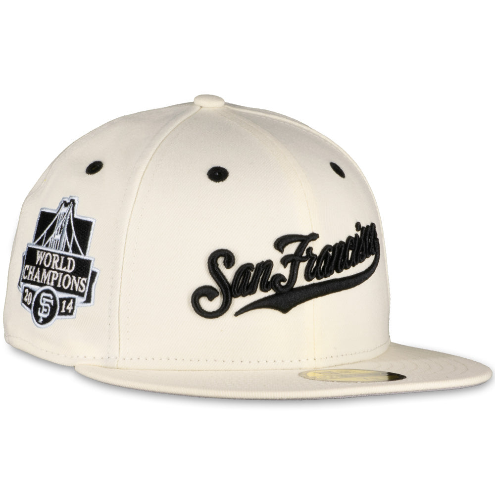 New Era San Francisco Giants White Ivory Box Score 2023 59FIFTY Fitted Hat