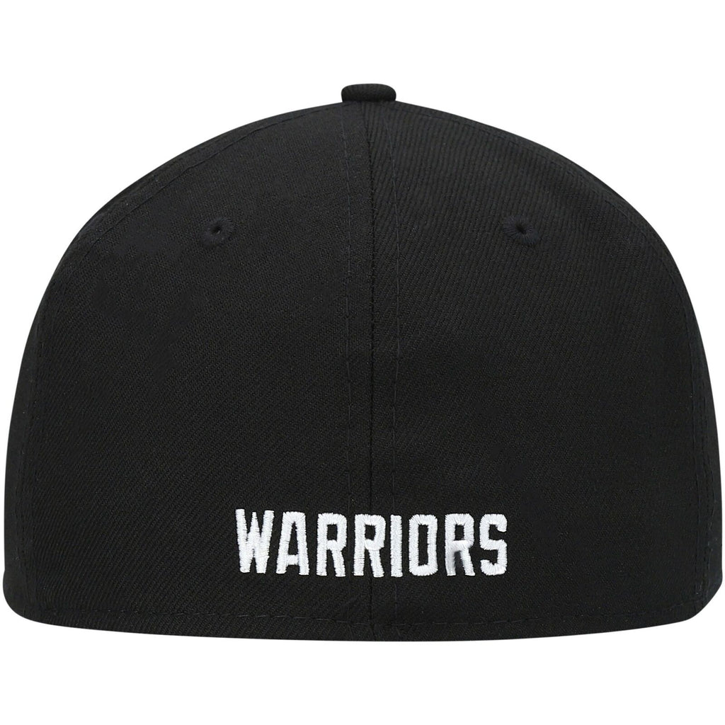 New Era Black Golden State Warriors Hardwood Classics Collection 59FIFTY Fitted Hat