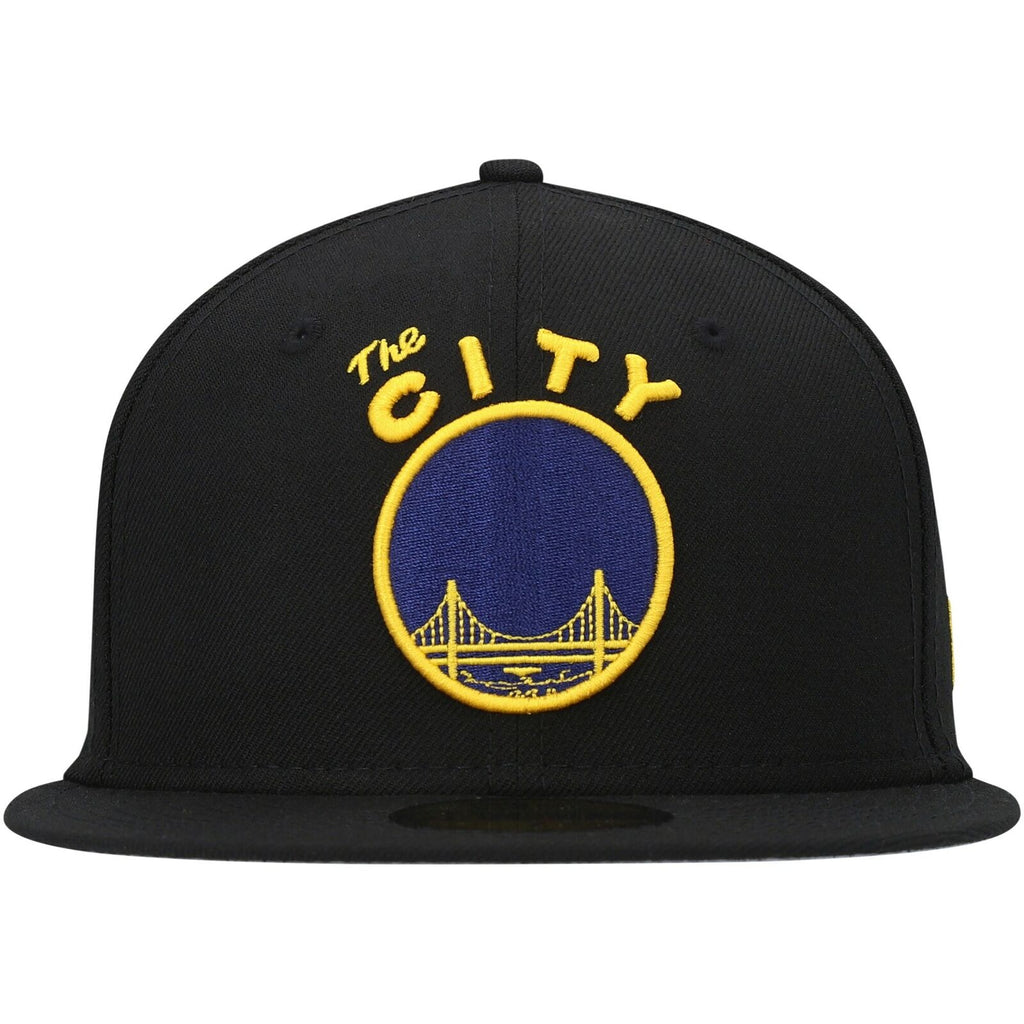 Youth Gold/Royal Golden State Warriors Santa Cruz Tie-Dye Snapback Hat