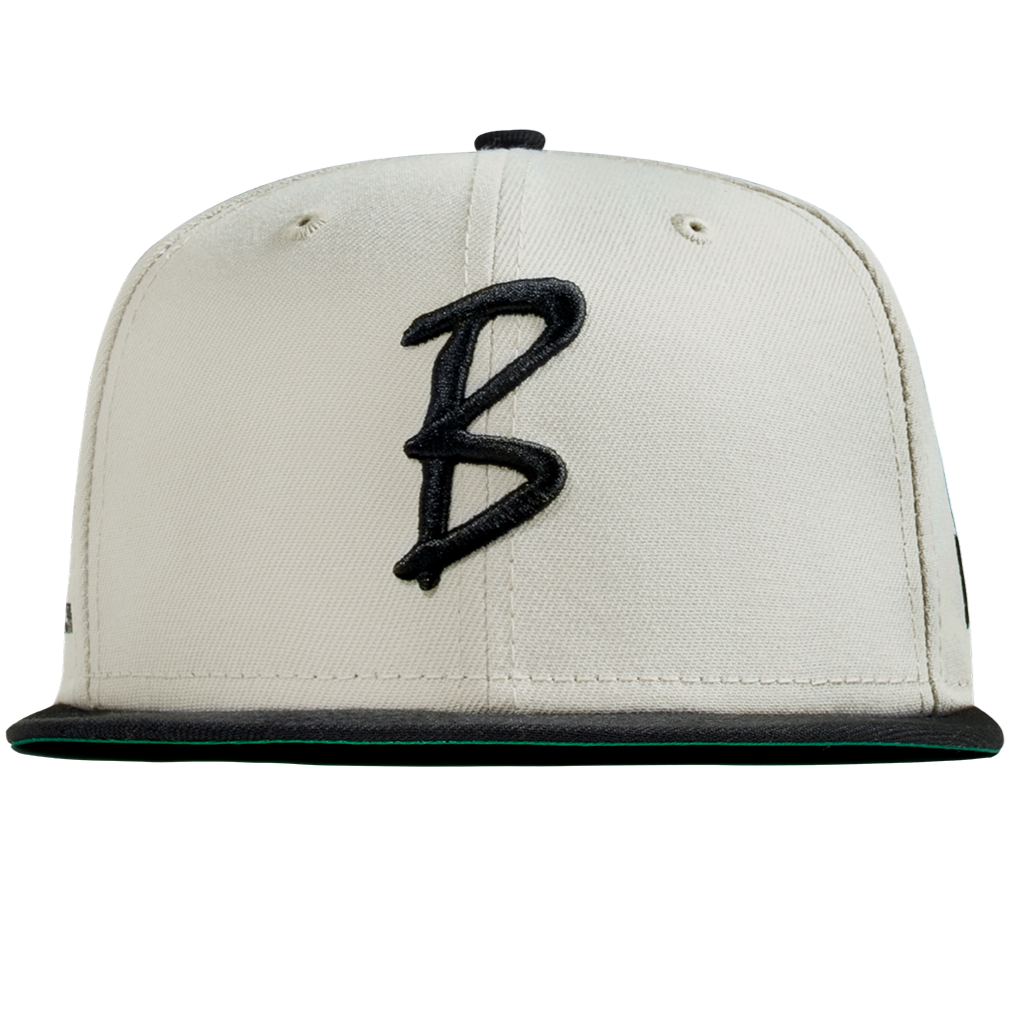 New Era x The Hundreds Blondie Beach White/Black 59FIFTY Fitted Hat