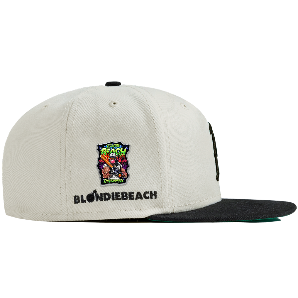 New Era x The Hundreds Blondie Beach White/Black 59FIFTY Fitted Hat