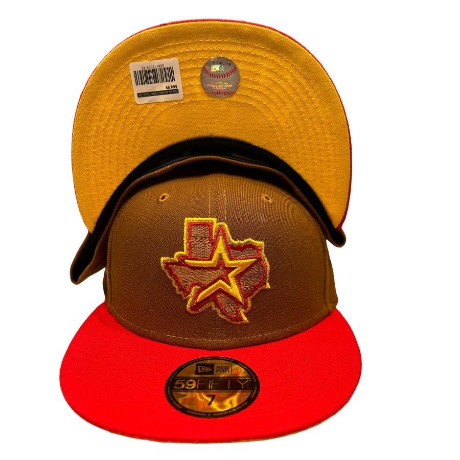 New Era Houston Astros Toasted Peanut 2004 All-Star Game 59FIFTY Fitted Hat