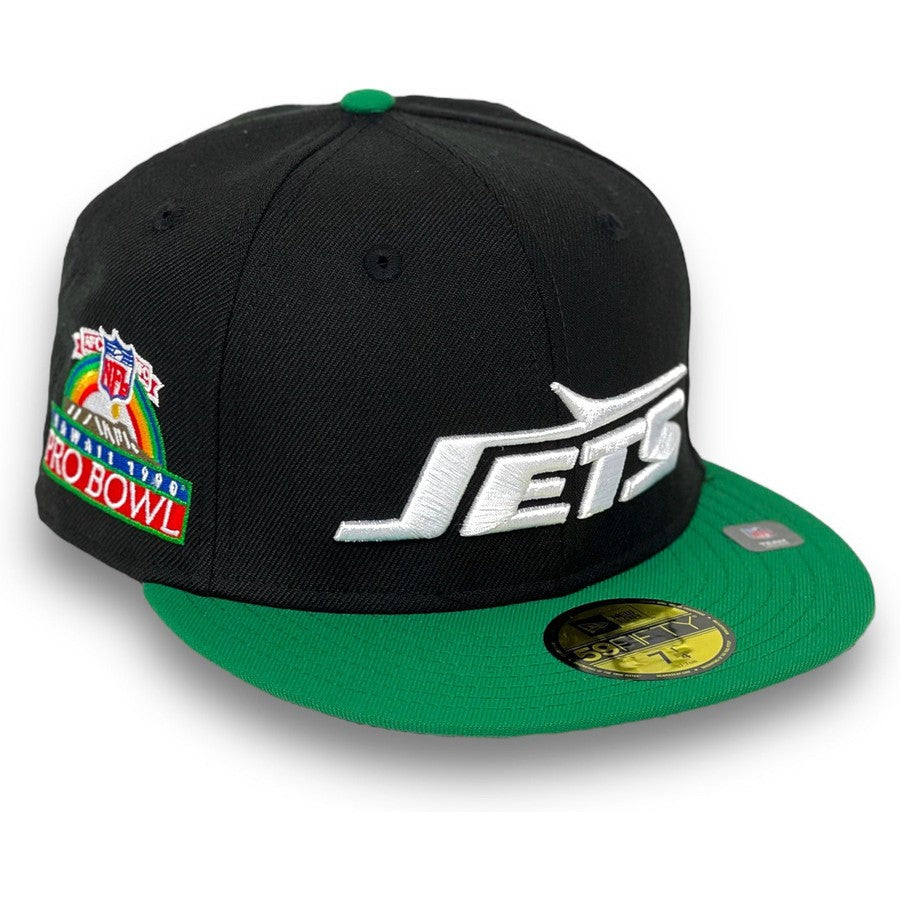 New Era New York Jets 1990 Pro Bowl Black/Green 59FIFTY Fitted Hat