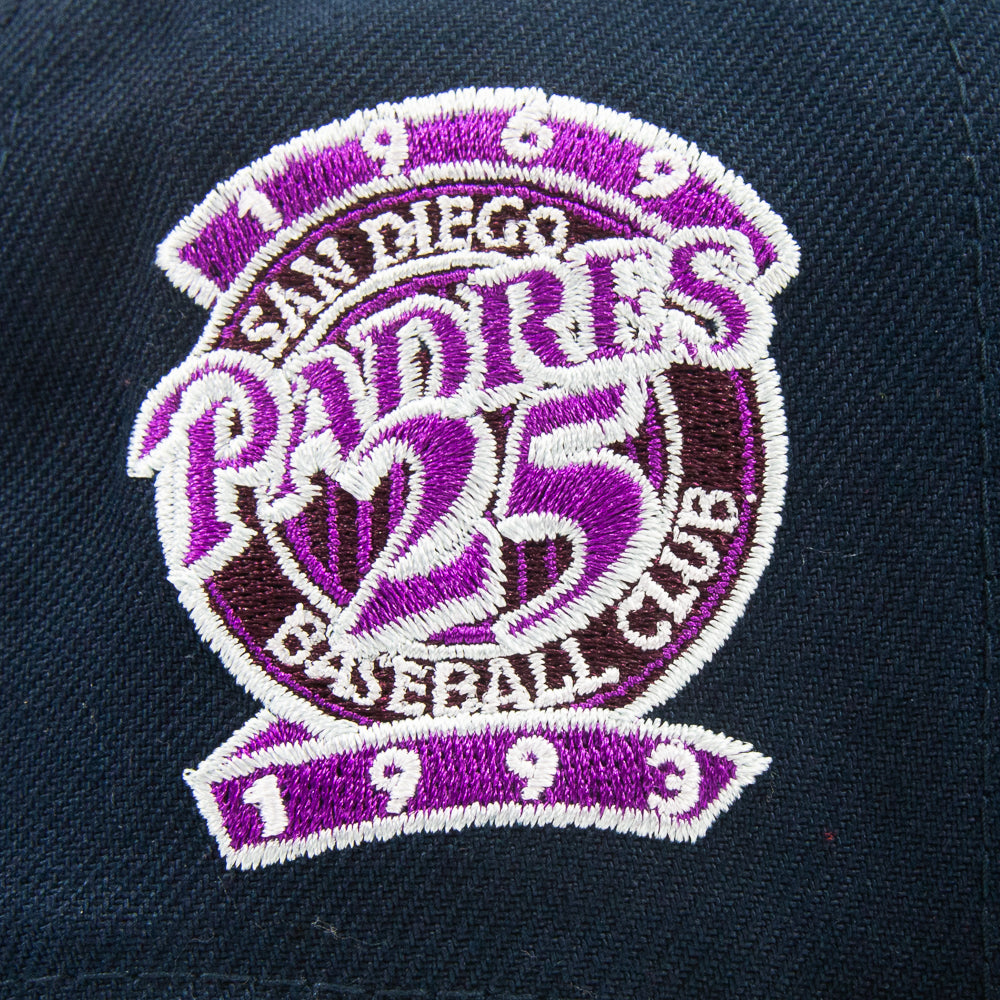 New Era San Diego Padres 25th Year Anniversary Oceanside/Maroon 59FIFTY Fitted Cap