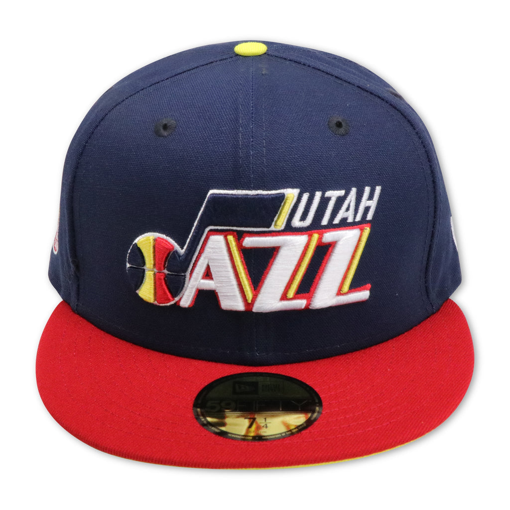 New Era Utah Jazz Navy/Yellow/Red 59FIFTY Fitted Hat