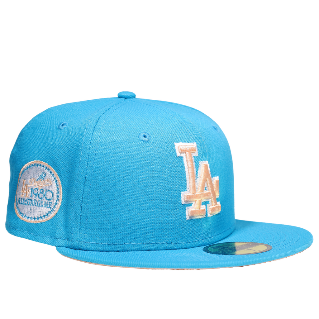 New Era Los Angeles Dodgers Blue/Peach 1980 All-Star Game 59FIFTY Fitted Hat