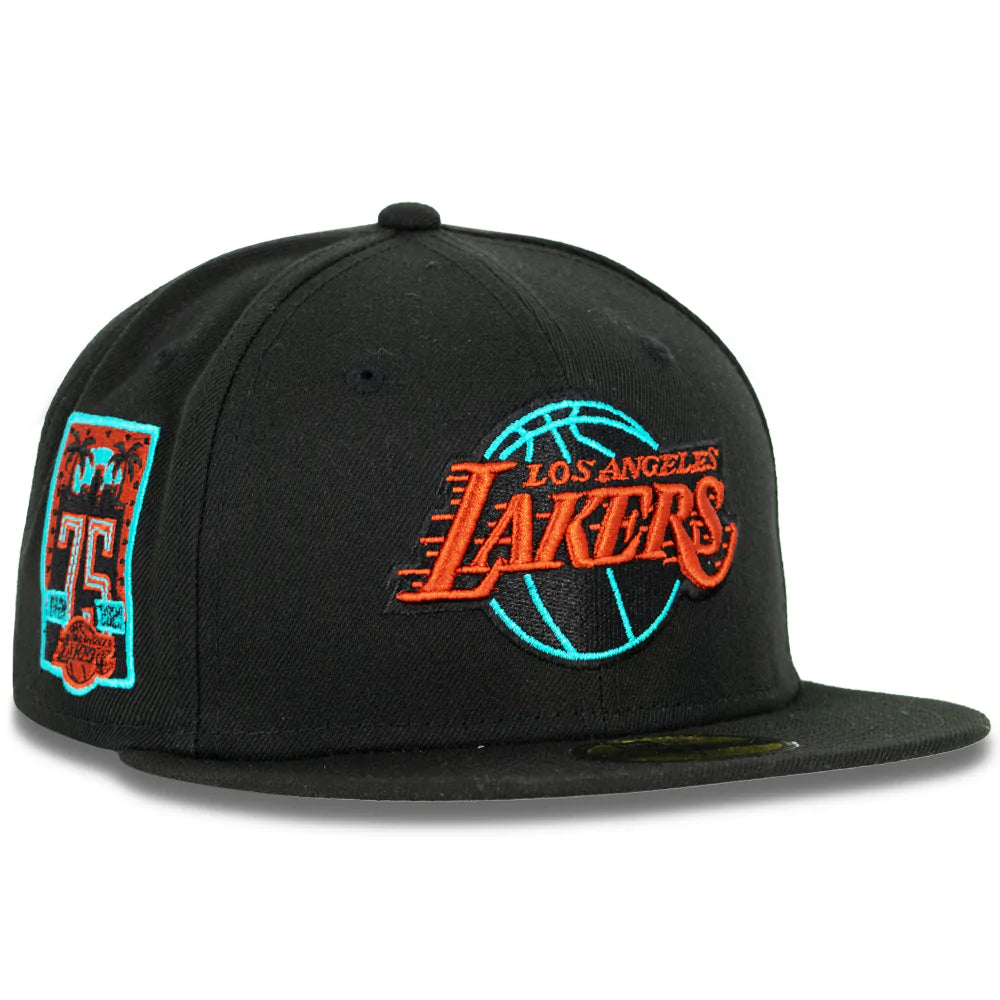 New Era x Just Sports Los Angeles Lakers Red Rock 59FIFTY Fitted Hat