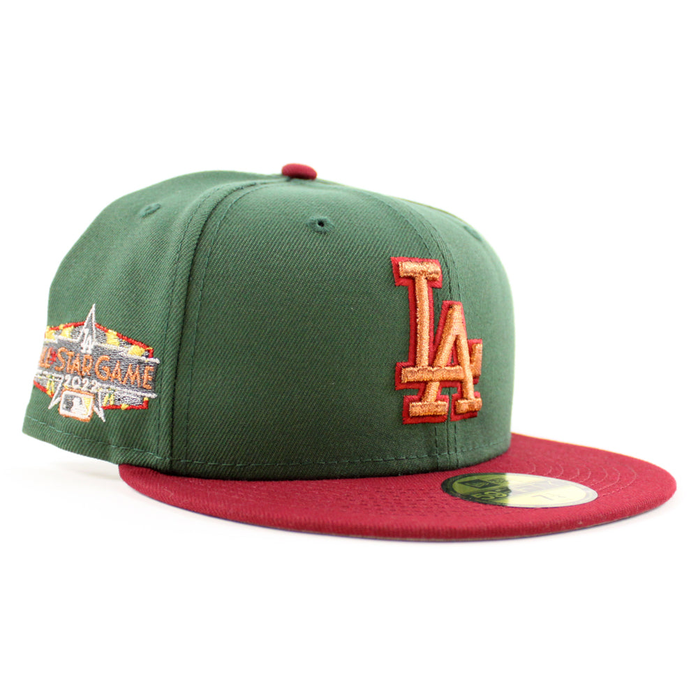 New Era Los Angeles Dodgers Cilantro/Cardinal Red 2022 All-Star Game 59FIFTY Fitted Hat