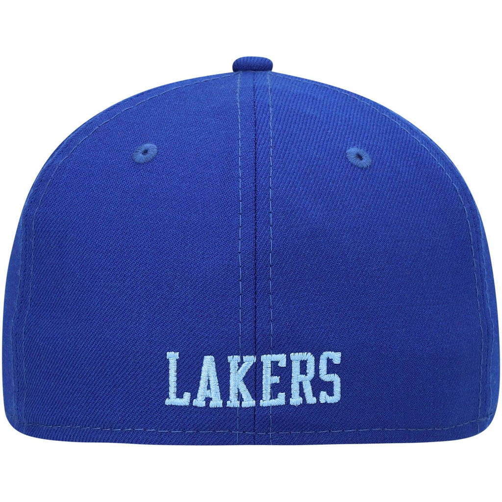 New Era Blue Los Angeles Lakers Hardwood Classics Collection 59FIFTY Fitted Hat