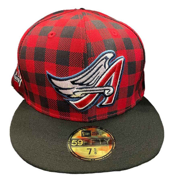 New Era Anaheim Angels Plaid/Lumberjack Collection 40th Season 59FIFTY Fitted Hat