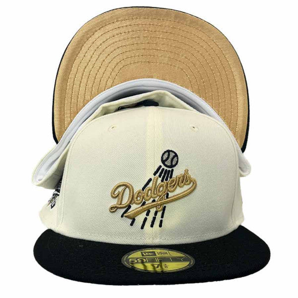 New Era Los Angeles Dodgers 'Champagne' 100th Anniversary Gold UV 59FIFTY Fitted Hat