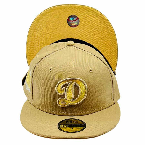 New Era Los Angeles Dodgers Tan "Dwight Schrute" 2020 World Series 59FIFTY Fitted Hat