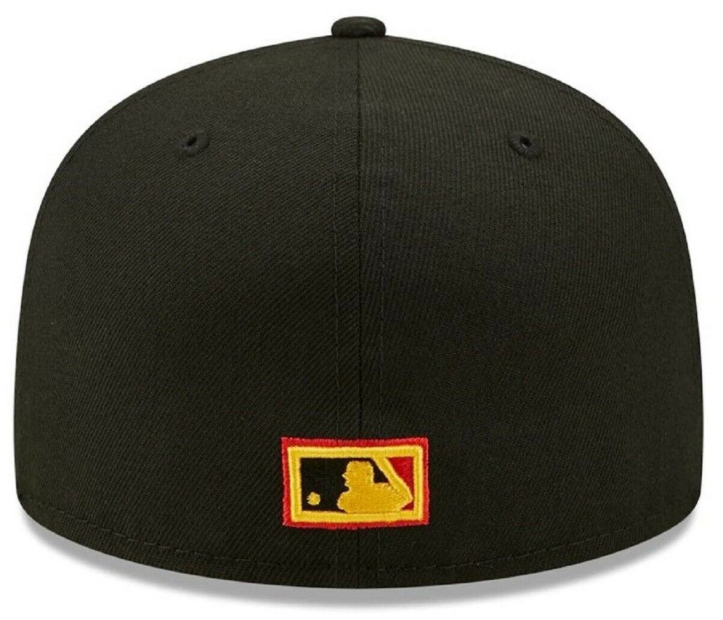 New Era Los Angeles Angels Black/Yellow 2002 World Series 59FIFTY Fitted Hat