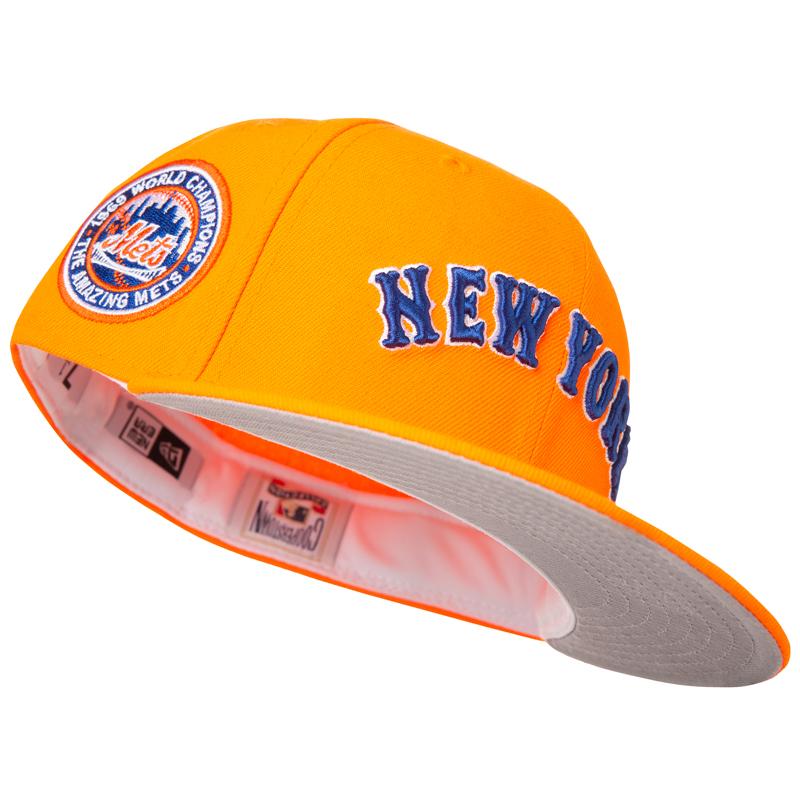 New Era New York Mets Hunter Orange 1969 World Series 59FIFTY Fitted Hat
